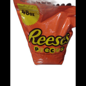 REESE'S PIECES Peanut Butter Candy in a Crunchy Shell, 48 oz Bulk Bag